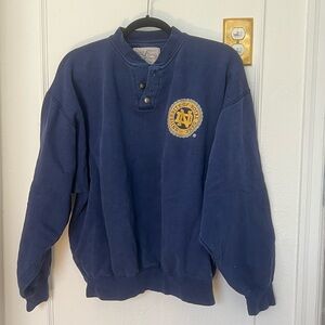 Vintage Notre Dame Sweatshirt